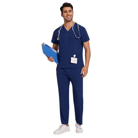 Scrub Masculino Pijama Cirúrgico Liso Mario + BRINDE
