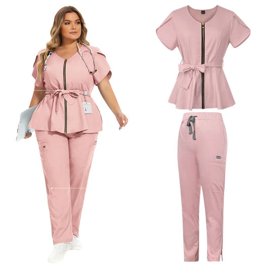 Scrub Feminino Pijama Cirúrgico Acinturado Lucia