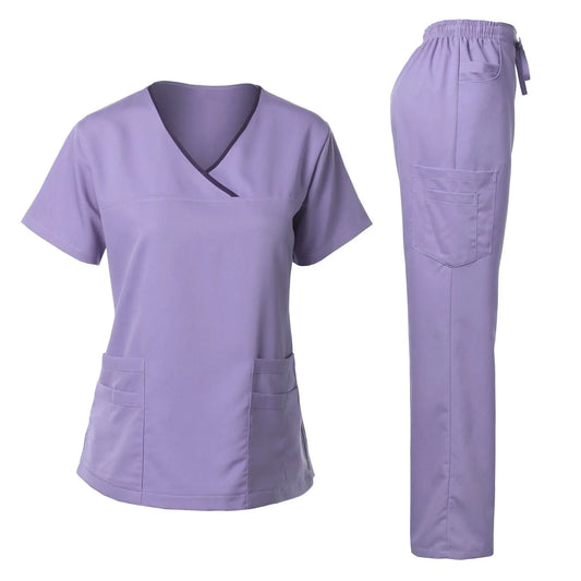 Scrub Feminino Pijama Cirúrgico Liso Angela