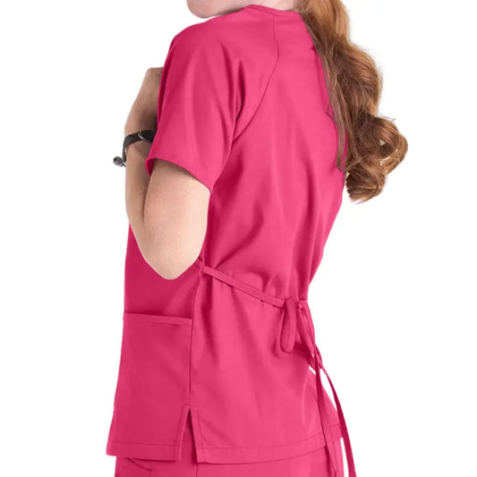 Scrub Feminino Pijama Cirúrgico Liso Acinturado Taissa