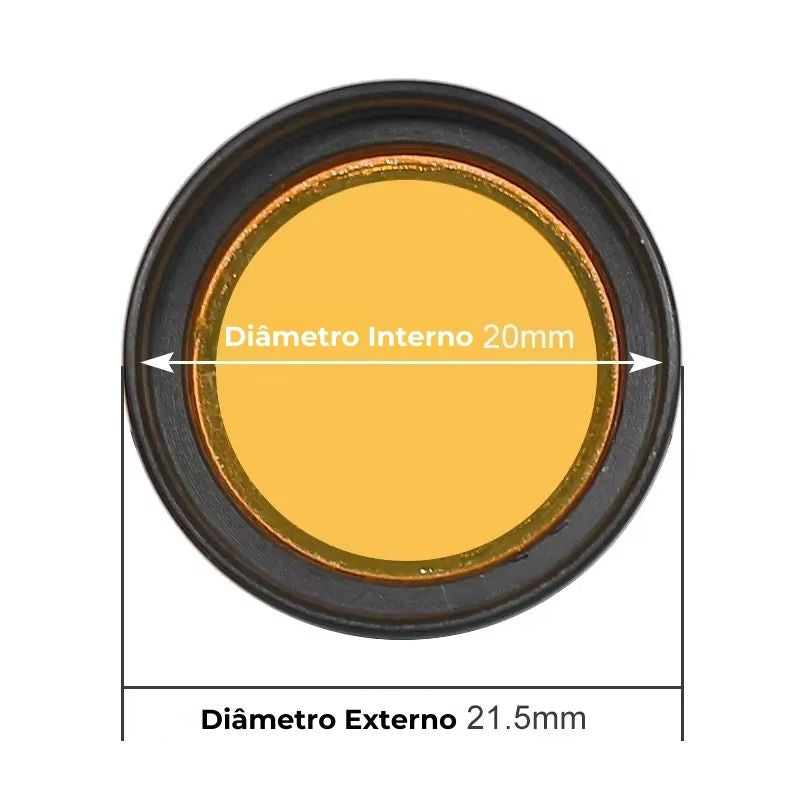 Filtro de Luz Amarela Anti Polimerização