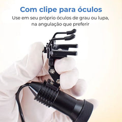 Fotóforo LED Para Óculos e Lupas Illuminous