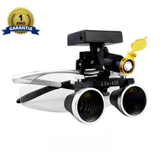 Lupa Binocular Com Fotóforo LED Sem Fio 2.5x e 3.5x Unique