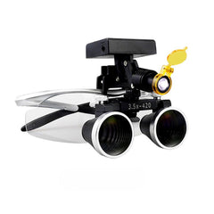 Lupa Binocular Com Fotóforo LED Sem Fio 2.5x e 3.5x Unique