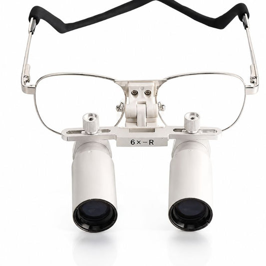 Lupa Binocular Profissional 4X 5X e 6X Vision Premium