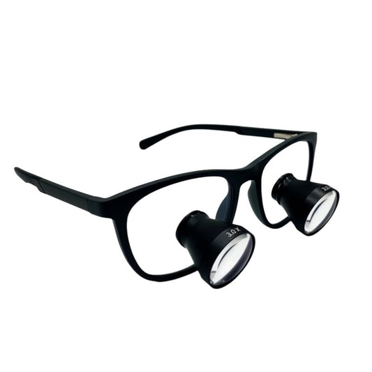 Lupa Binocular Profissional Personalizável Master 2.0X e 3.0X