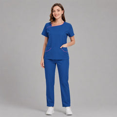 Scrub Feminino Pijama Cirúrgico Liso Alice