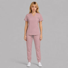 Scrub Feminino Pijama Cirúrgico Jogger Liso Carla
