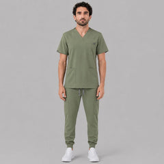 Scrub Masculino Pijama Cirúrgico Jogger Liso Carlos